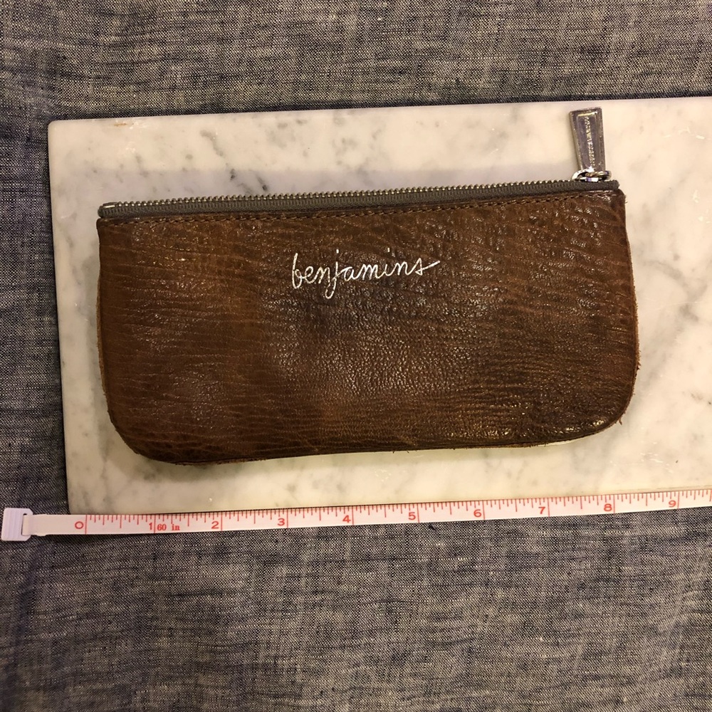 Rebecca Minkoff wristlet. “BENJAMINS”